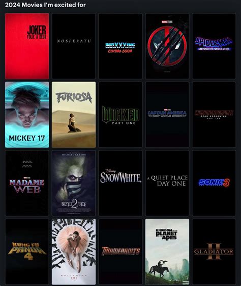2024 Movies: Upcoming Movies 2024 .
